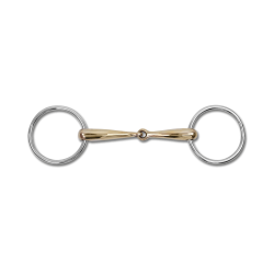 Cupris jointed snaffle