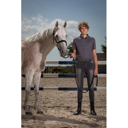 Rijbroek heren Liciano Denim Full Grip Rijbroek heren Liciano Denim Full Grip
