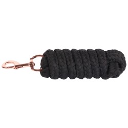 Halstertouw Soft Musketon Rosegold 1.8m