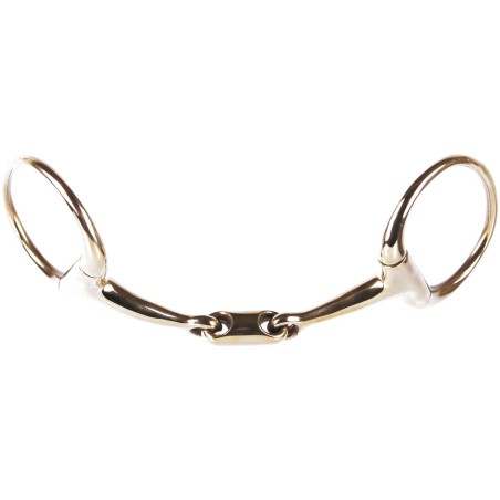 Bustrens Dubbelgebroken Gold 13mm Bustrens Dubbelgebroken Gold 13mm