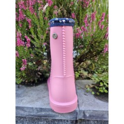 OUTLET - Gevoerde regenboots ROZE