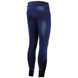 Rijbroek heren Liciano Denim Full Grip