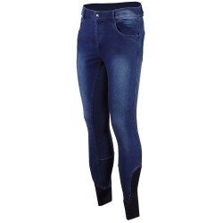 Rijbroek heren Liciano Denim Full Grip