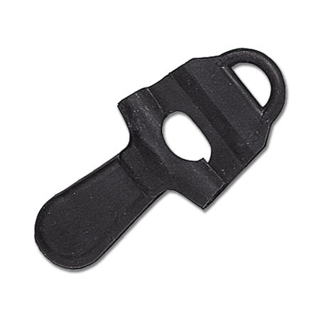 Rubber tongue spoon