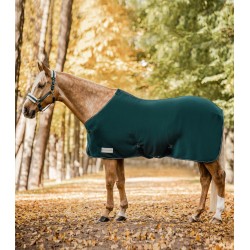 ECONOMIC fleece blanket with cross straps