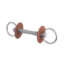 beris Loose Ring Snaffle Bit with Comfort Bar thin
