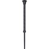 Dressuurzweep Grip Handvat Luxe Zwart