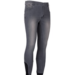 Rijbroek heren Liciano Denim Full Grip