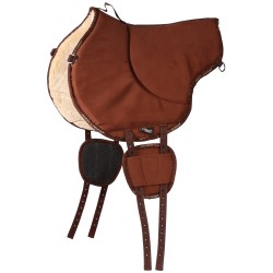Bare Back Pad Faux Fur