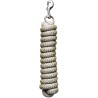 Halstertouw Denz Musketon Zilver 2,5m Halstertouw Denz Musketon Zilver 2,5m