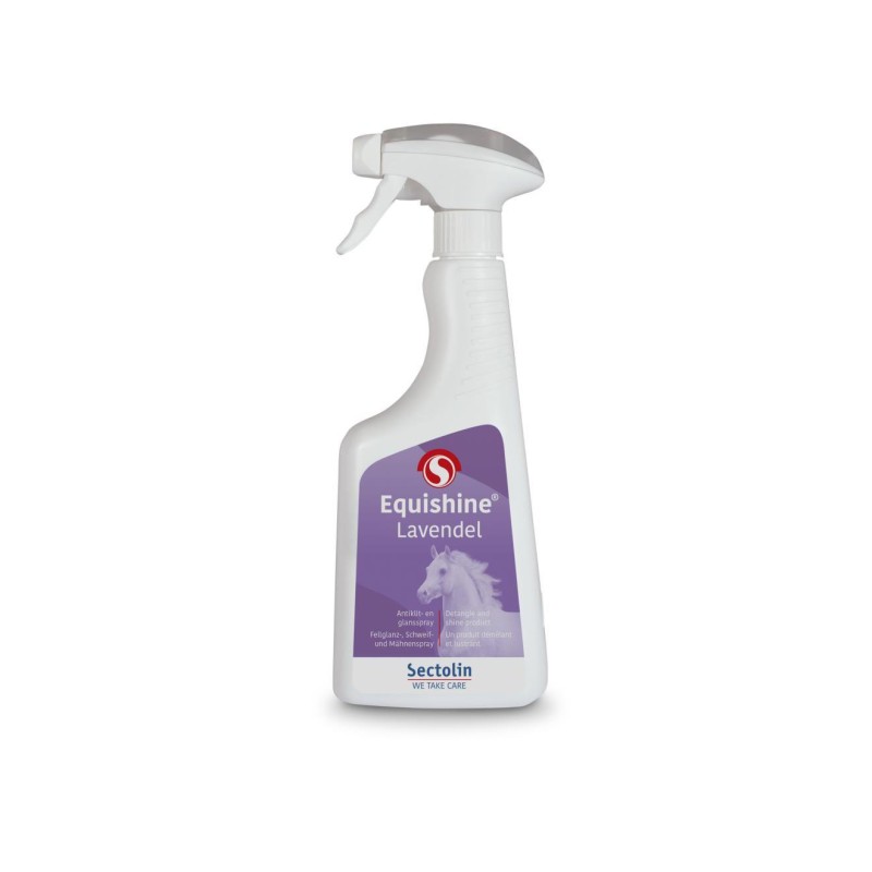 Equishine met lavendelgeur - antiklit spray voor paarden