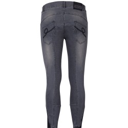 Rijbroek heren Liciano Denim Full Grip