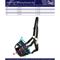 Graasmasker Grazing muzzle Air
