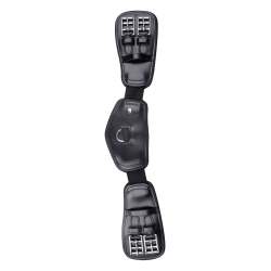 Elasticated leather girth