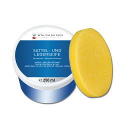 Saddle & leather soap in a tin