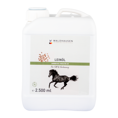 Linseed oil - For coat and digestion