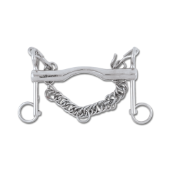 Weymouth bit low port