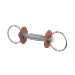 beris Loose Ring Snaffle with Butterfly Bar