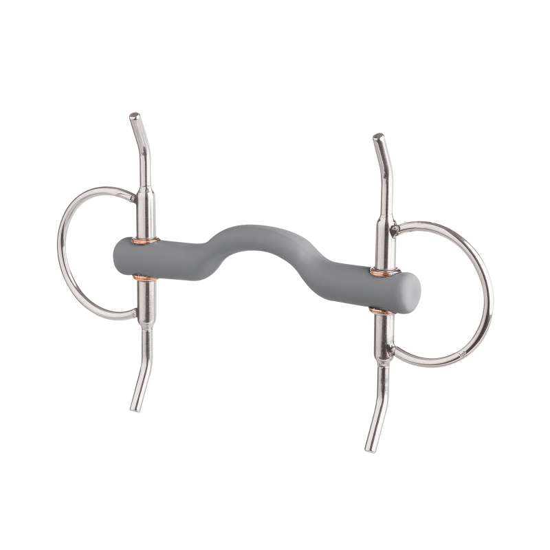 beris Full Cheek Bit with Tongue Port Bar