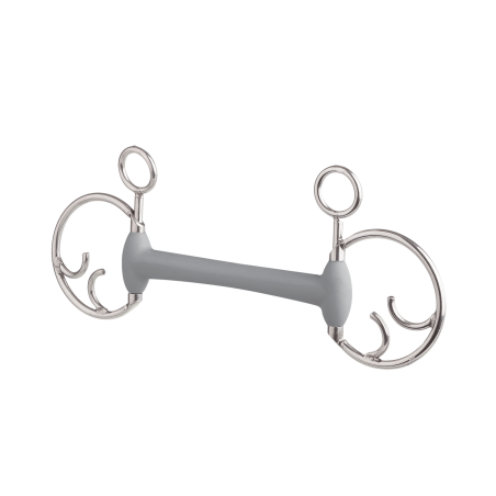 beris Kimblewick Bit with Eggbutt Bar