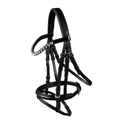 Happy Hearts snaffle bridle