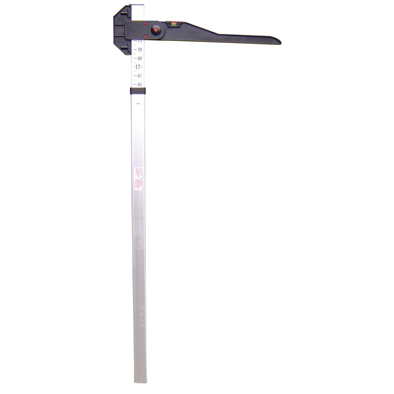 Meetstok aluminium 180cm