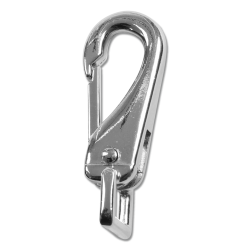 Carabiner for reins and auxiliary reins