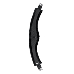 Moon long girth with teddy fur