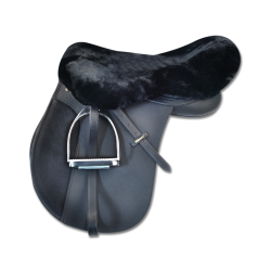 Real Lambskin Seat Cover for saddle