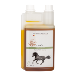 Linseed oil - For coat and digestion