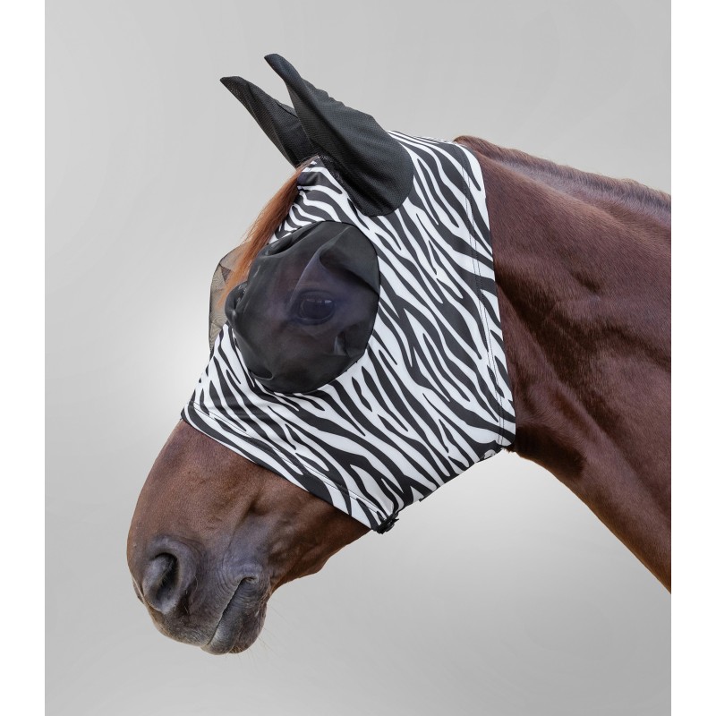 Puck Zebra Fly mask