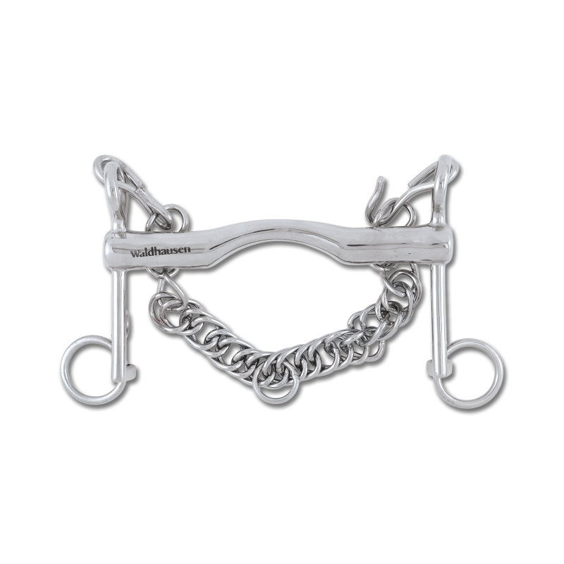 Weymouth bit low port