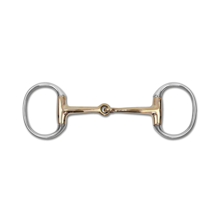 Cupris Eggbutt bit jointed