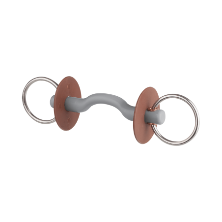 beris Loose Ring Snaffle with Tongue Port Bar