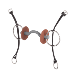 beris Gag Bit with Tongue Port Bar