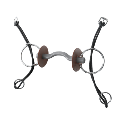 beris Gag bit with KONNEX tongue port