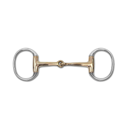 Cupris Eggbutt bit jointed