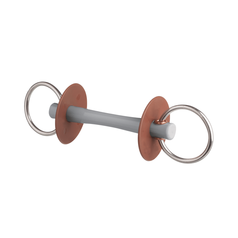 beris Loose Ring Snaffle Bit with Comfort Bar