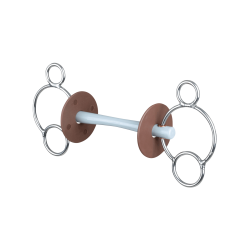 beris 3-ring bit with thin comfort bar