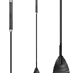 Zweep met gel handvat