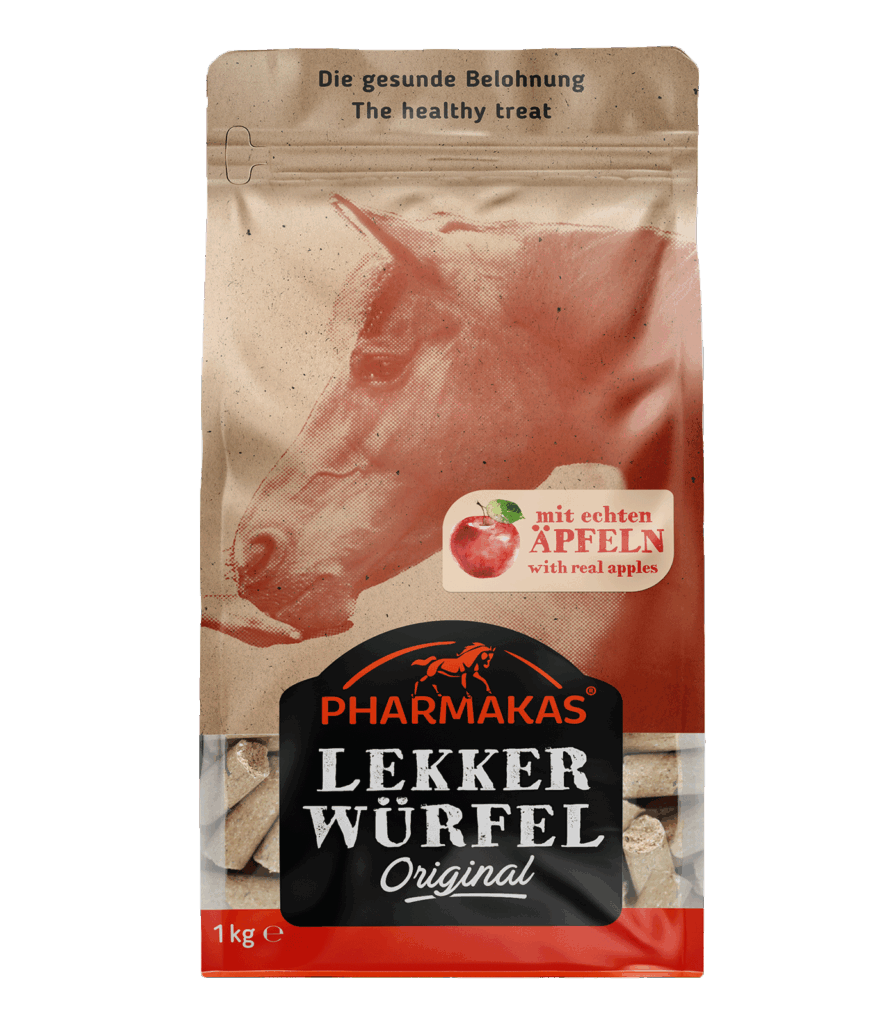 Appel snackblokjes voor paarden, 1 kg